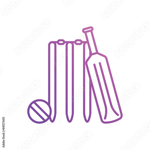 Cricket vector icon