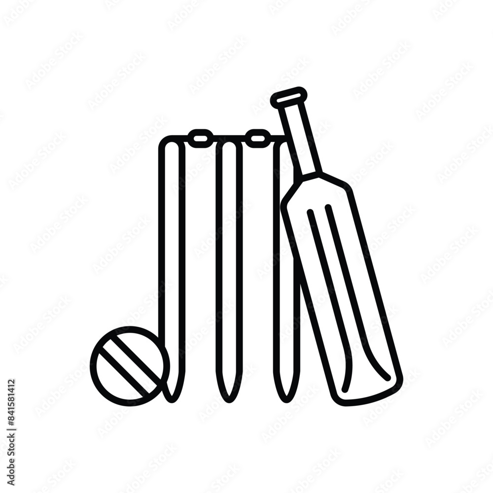 Cricket vector icon Cricket vector icon