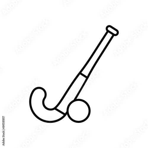 Canvas Print Hockey vector icon