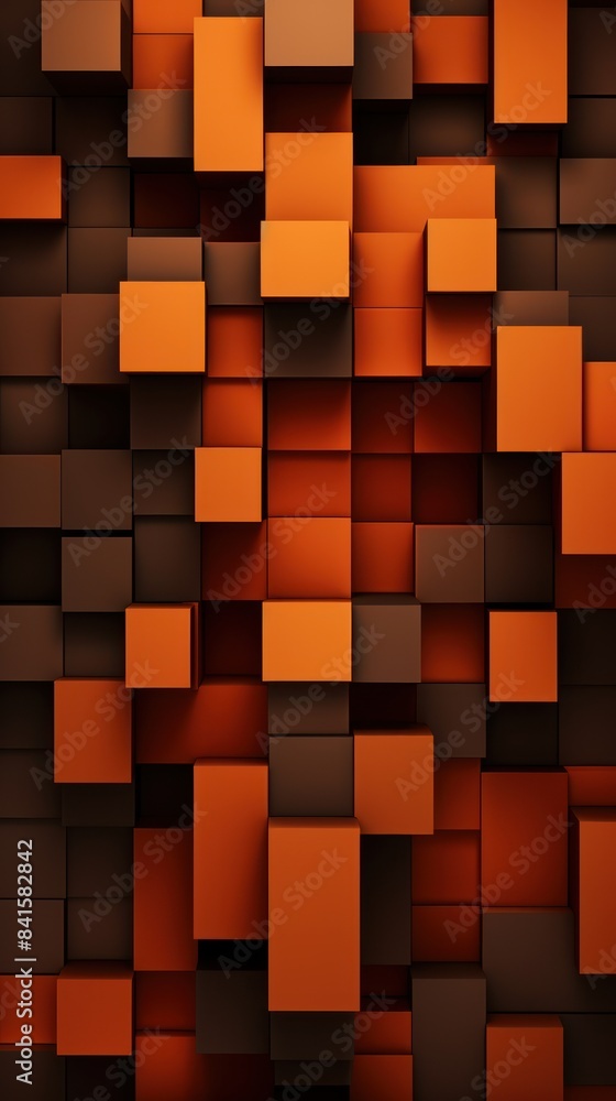 A block pattern perfect squares in dark colors cube cubes seamless squares square