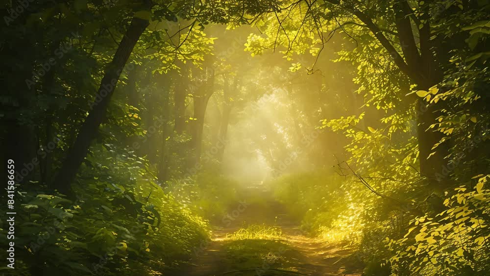 sun rays in the forest background video sun rays in the forest background video