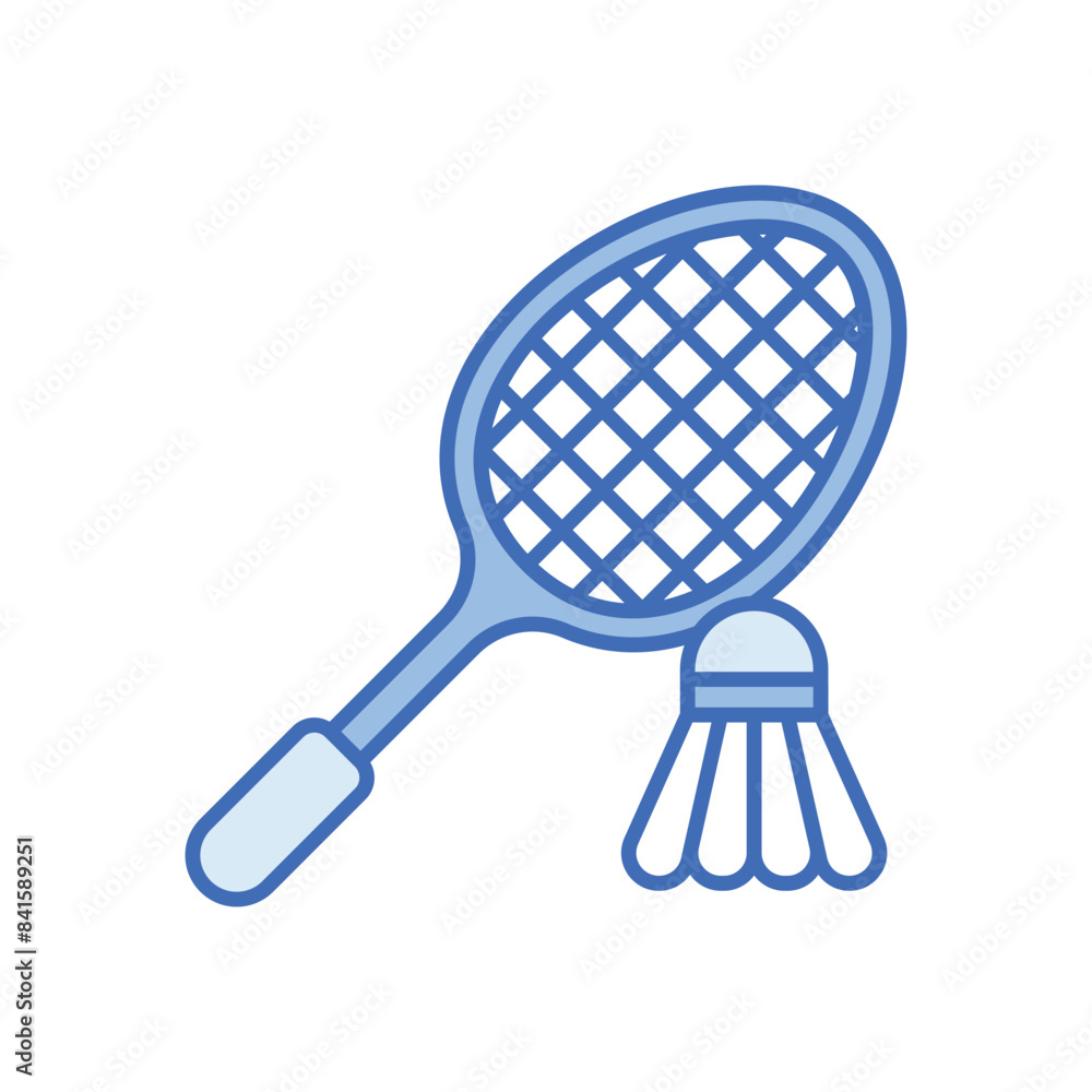 Badminton vector icon