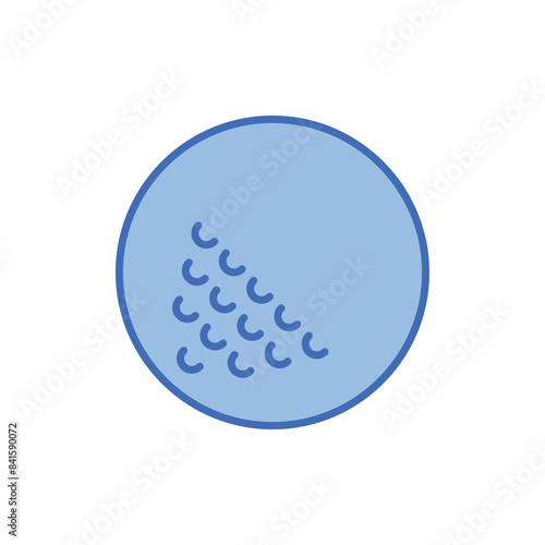 Dodgeball vector icon