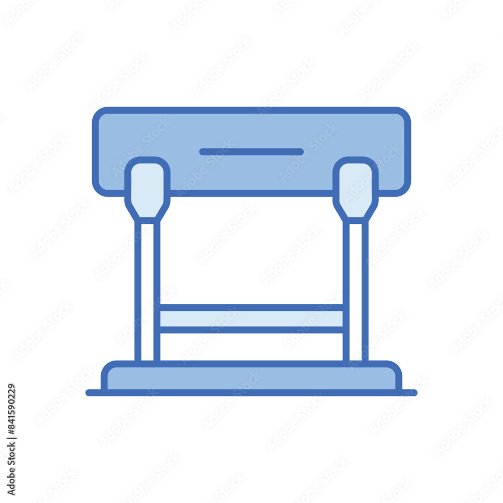 Hurdle vector icon Hurdle vector icon