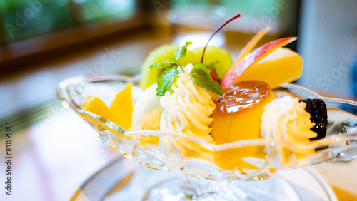 プリンアラモード