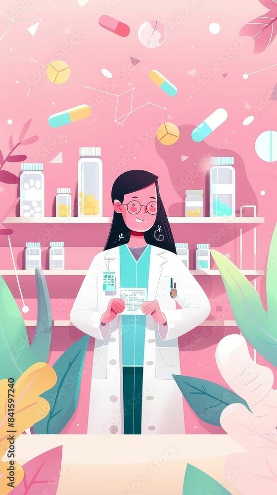 biopharmaceuticals flat design front view theme medicine animation vivid biopharmaceuticals flat design front view theme medicine animation vivid