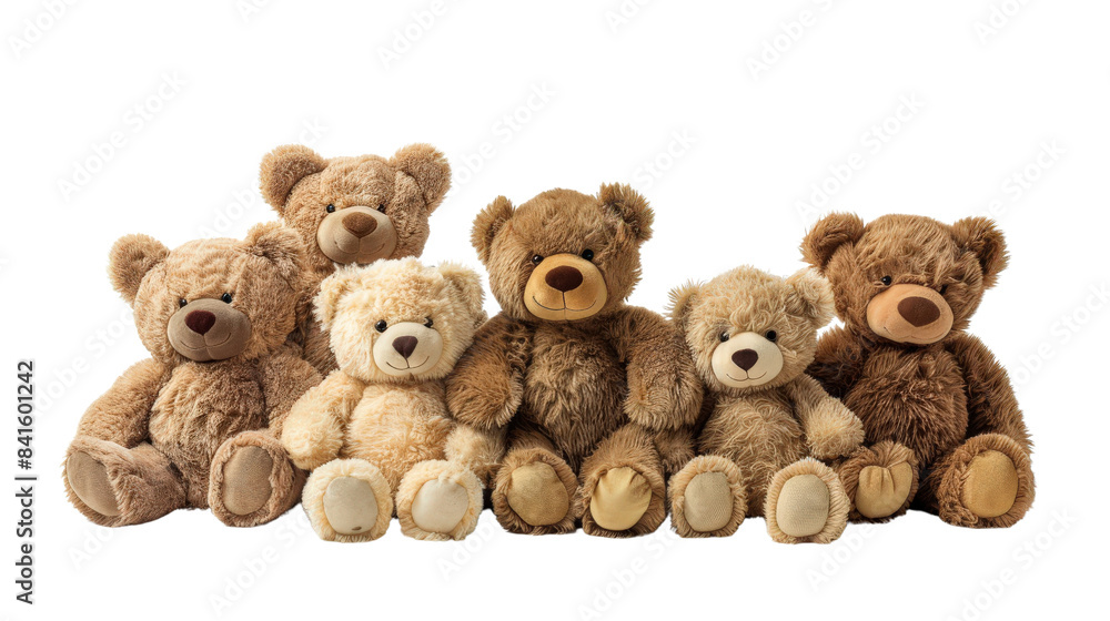 A teddy bear doll isolated on white transparent background, PNG File. Perfect for clipart A teddy bear doll isolated on white transparent background, PNG File. Perfect for clipart