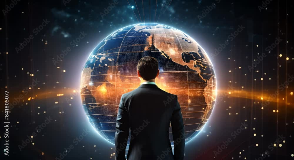 businessman with target board to set business goals background businessman with target board to set business goals background