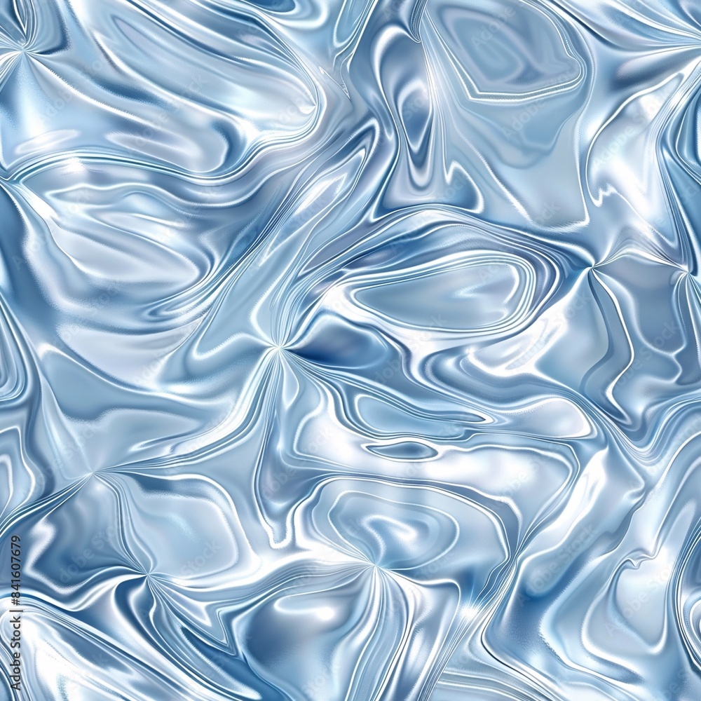 Obraz premium A seamless pattern with detailed photo realistic glass textures like smooth and frosted glass