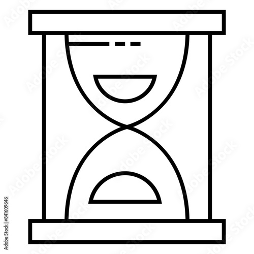 hourglass with sand