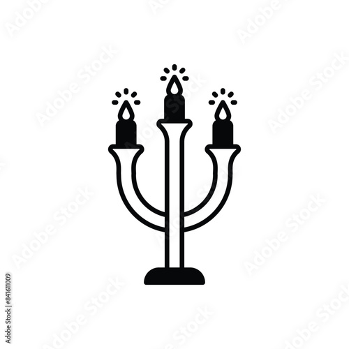 Candelabra vector icon