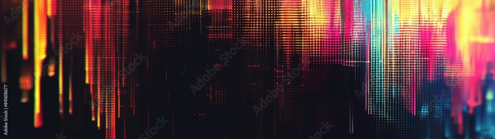 Super Ultrawide Abstract Dark Background In Style Of Digital Glitch Noise Backdrop Image Super Ultrawide Abstract Dark Background In Style Of Digital Glitch Noise Backdrop Image