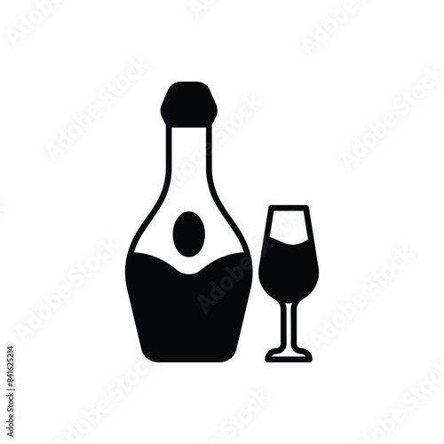 Vodka vector icon