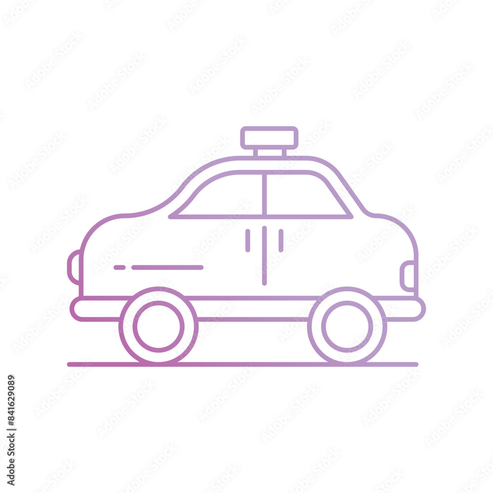 taxi icon with white background vector stock illustration taxi icon with white background vector stock illustration
