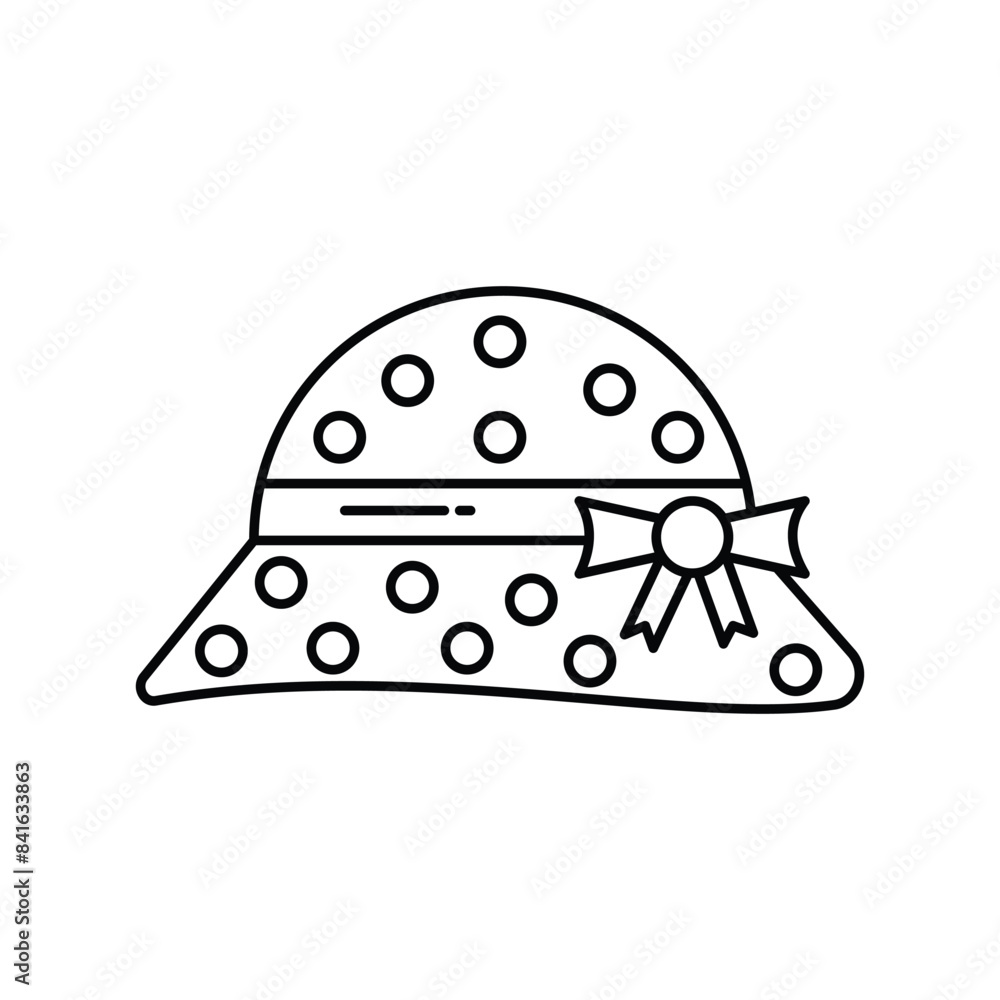 hat icon with white background vector stock illustration hat icon with white background vector stock illustration