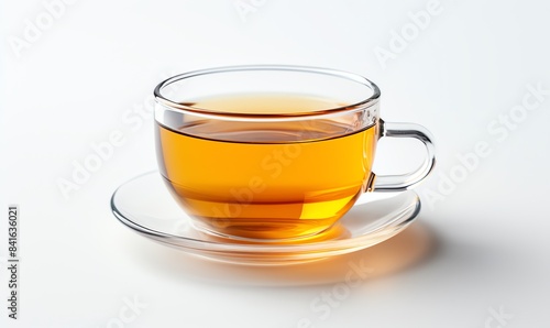 Relaxing cup on white background