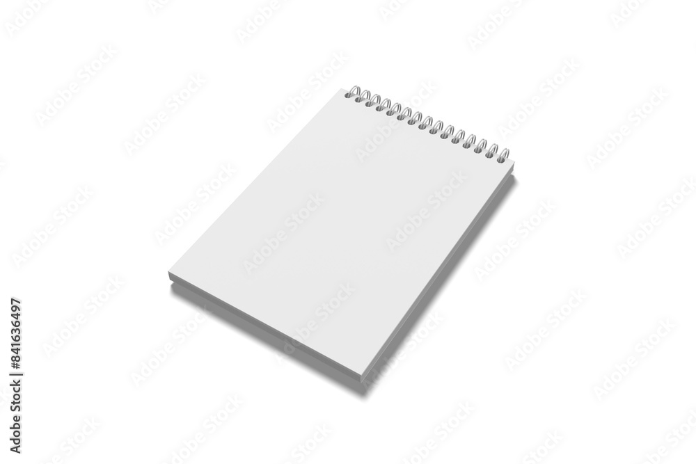 High Angle View of Spiral Notebook High Angle View of Spiral Notebook