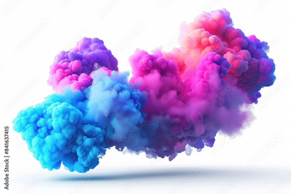 Cloud of purple and blue hues Cloud of purple and blue hues
