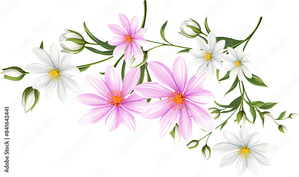 bouquet of flowers, Generative AI bouquet of flowers, Generative AI