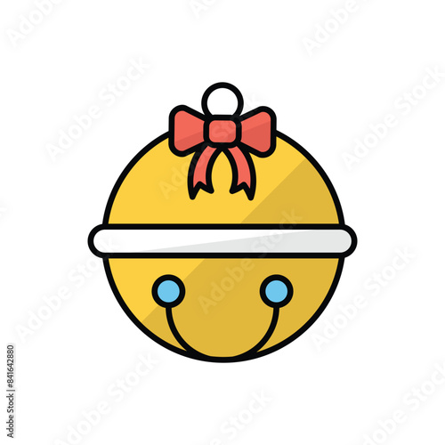 Sleigh Bell vector icon