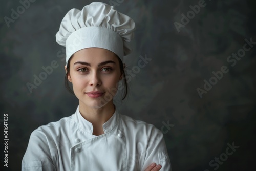 Portrait of a Female Chef