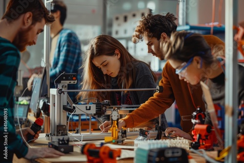Wallpaper Mural Creative Innovation Workshop with 3D Printing and Prototyping in a Collaborative Environment Torontodigital.ca