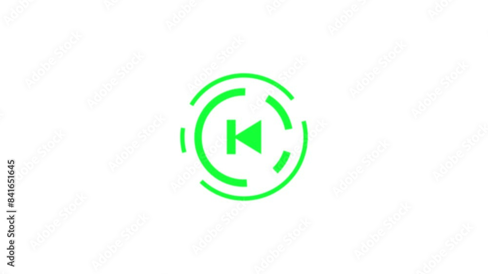 Audio Play button in computer screen. Audio Play button in computer screen.