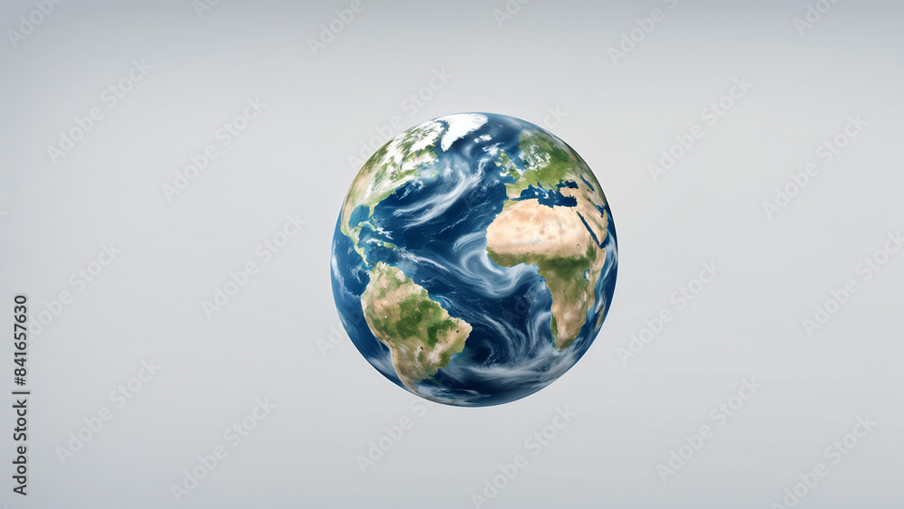 Obraz premium A green and beautiful Earth that can be used as a graphic image