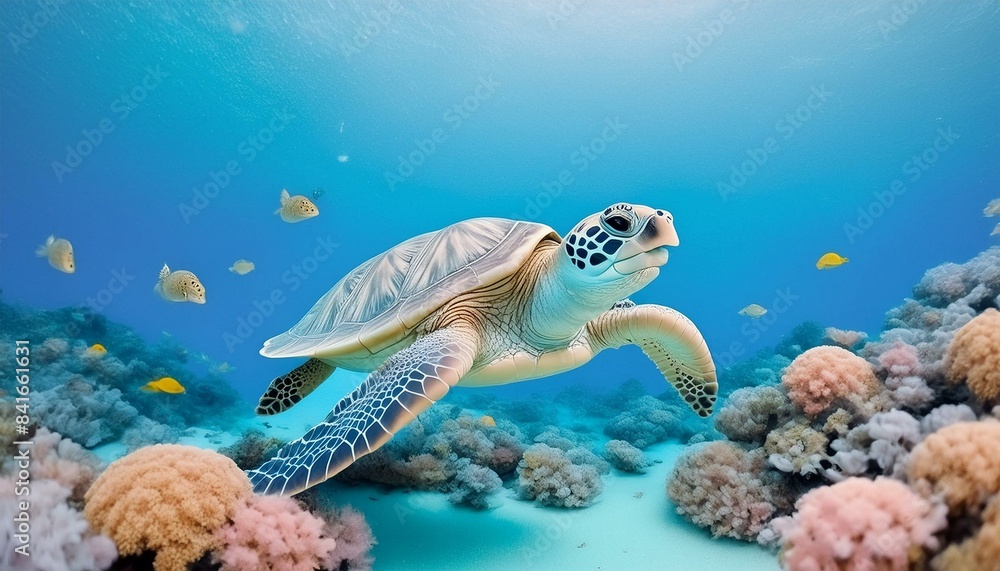 Fototapeta premium Animals, creatures, wild animals, beautiful creatures, rushing animals, running animals, Generative AI