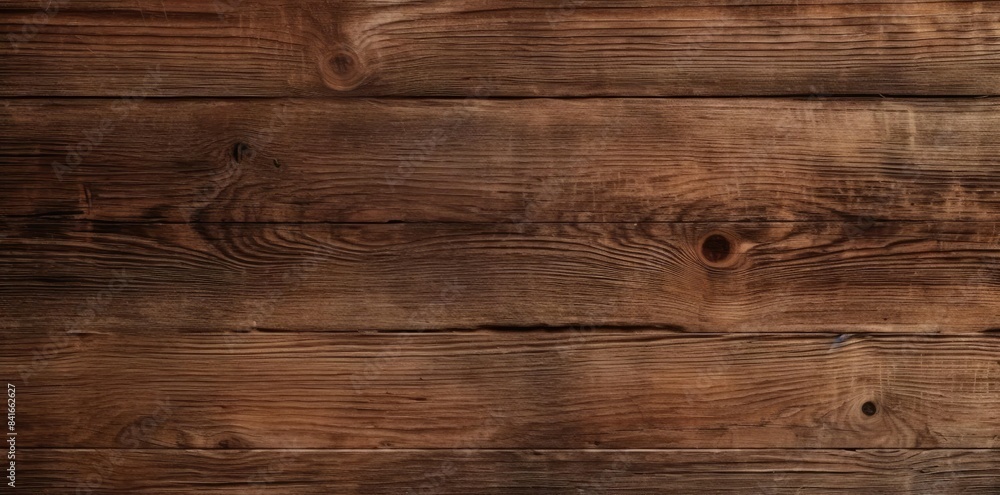 Fototapeta premium rustic wood textured wall with a small hole in the center