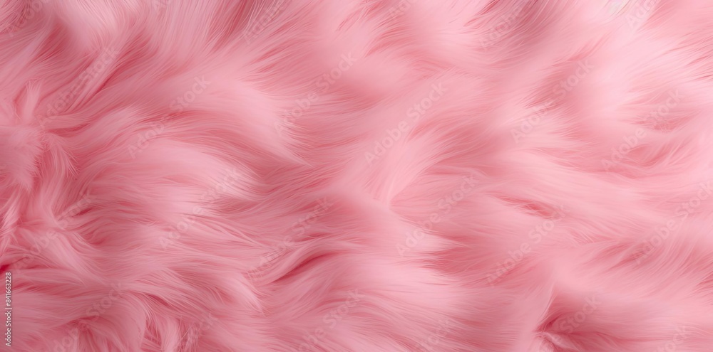 plush texture of pink fur on a pink background plush texture of pink fur on a pink background