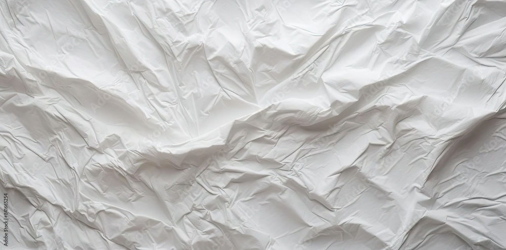 crinkled paper texture on a white sheet crinkled paper texture on a white sheet