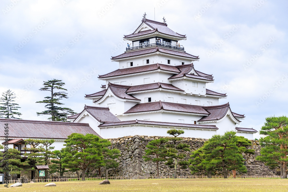 Tsuruga Castle: A Timeless Japanese Fortress, Aizuwakamatsu , Japan Tsuruga Castle: A Timeless Japanese Fortress, Aizuwakamatsu , Japan