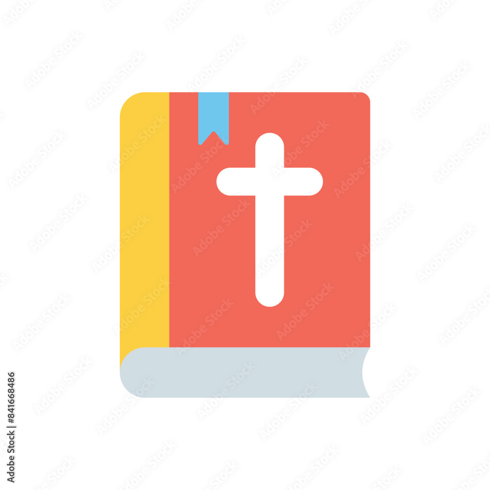 Fototapeta premium Bible vector icon