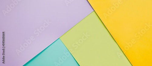 Free Download Abstract background with pastel colors. Geometric shapes. And vibrant hues. Perfect for banners. Posters. Flyers. And more. Sophisticated touch with calming shades of purple. Green. Yellow. And blue - GFXLoad