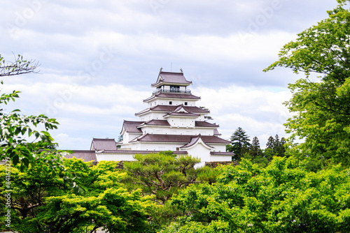 Echoes of Feudal Japan: Aizuwakamatsu’s Tsuruga Castle Stands Proud photo