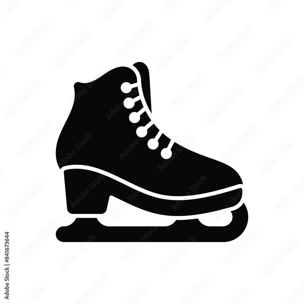 Ice Skate vector icon Ice Skate vector icon