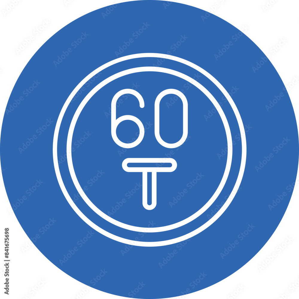 Weight icon line circle icon Weight icon line circle icon