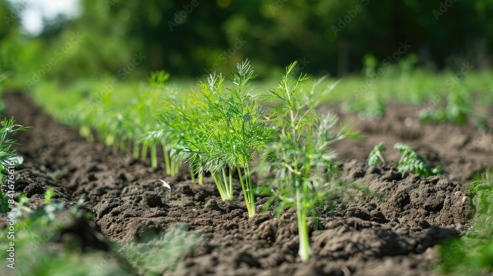 Growing dill in garden beds and fields Growing dill in garden beds and fields