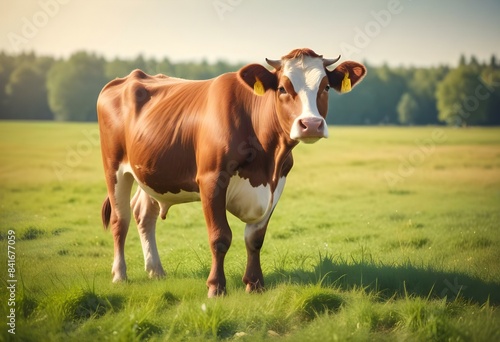 Photo of a Kurban cow for the Eid al-Adha holiday