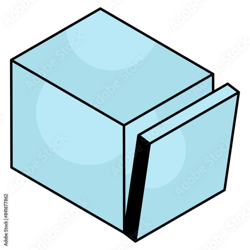 Creative design icon of bread