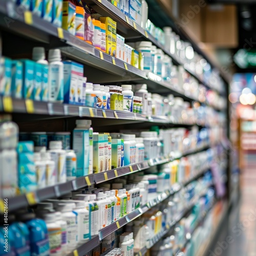 Wallpaper Mural Cold and Flu Relief: Dedicated Section in a Drugstore for Over-the-Counter Remedies Torontodigital.ca