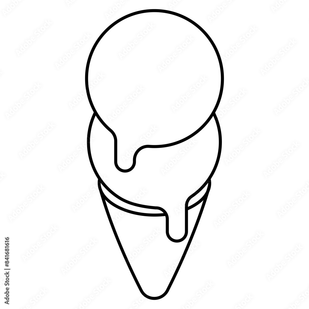 Premium design icon of ice cream Premium design icon of ice cream