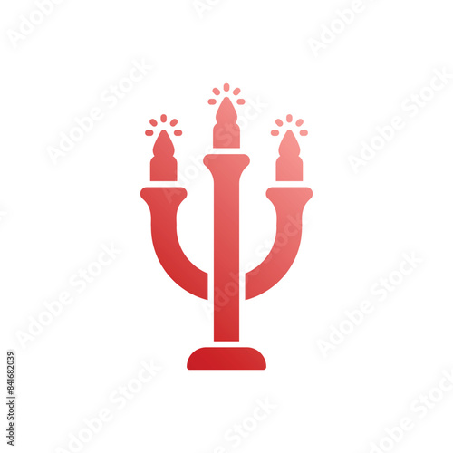Candelabra vector icon