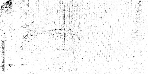 Abstract dirty or scratch aging effect. Dusty and grungy scratch texture material or surface. Black grainy texture isolated on white background.