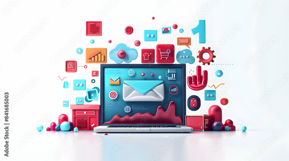 3D Flat Icon Digital Transformation Symbol with Copy Space for Project Planning Concept An Artistic Rendering with Doodle Line Cartoon Style, Ideal for Goal Setting and Innovatio 3D Flat Icon Digital Transformation Symbol with Copy Space for Project Planning Concept An Artistic Rendering with Doodle Line Cartoon Style, Ideal for Goal Setting and Innovatio