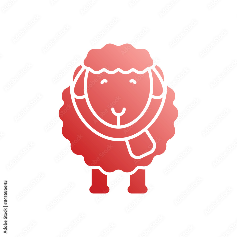 Sheep vector icon Sheep vector icon