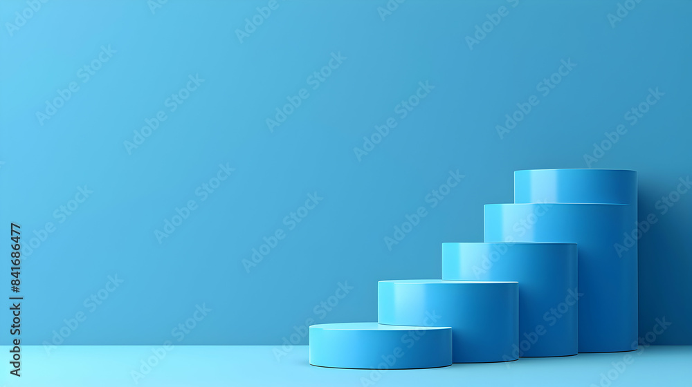 3D Flat Icon Marketing Symbol with Text Space on Blue Background for Business Plans and Task Management Strategies Doodle Line Cartoon Style 3D Flat Icon Marketing Symbol with Text Space on Blue Background for Business Plans and Task Management Strategies Doodle Line Cartoon Style