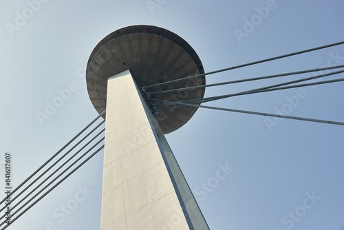 Canvas Print Pylon of SNP Bridge Bratislava, Slovakia