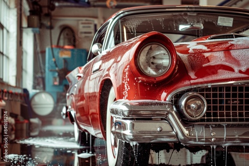 Vintage Car Detailing at Classic Car Wash for Preservation and Restoration